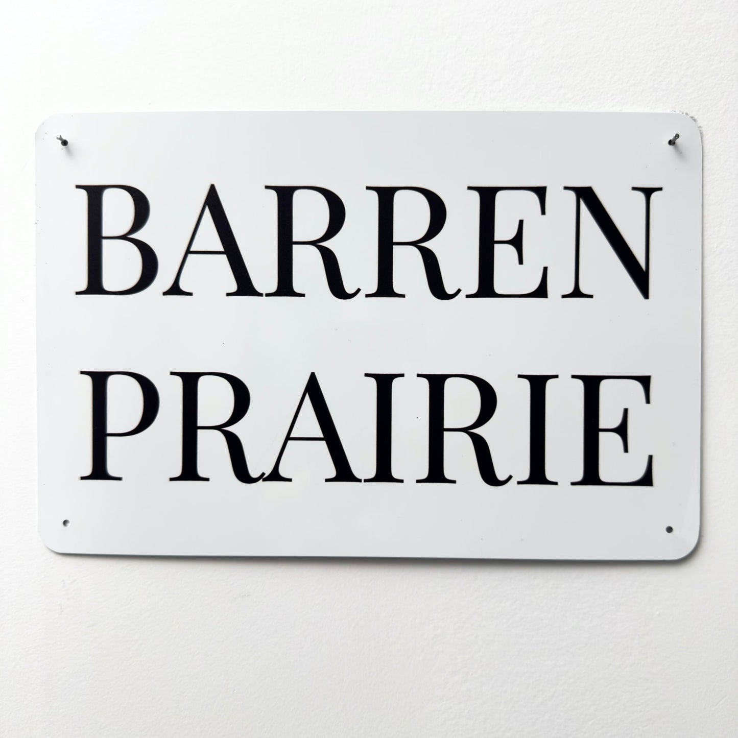 BARREN PRAIRIE
