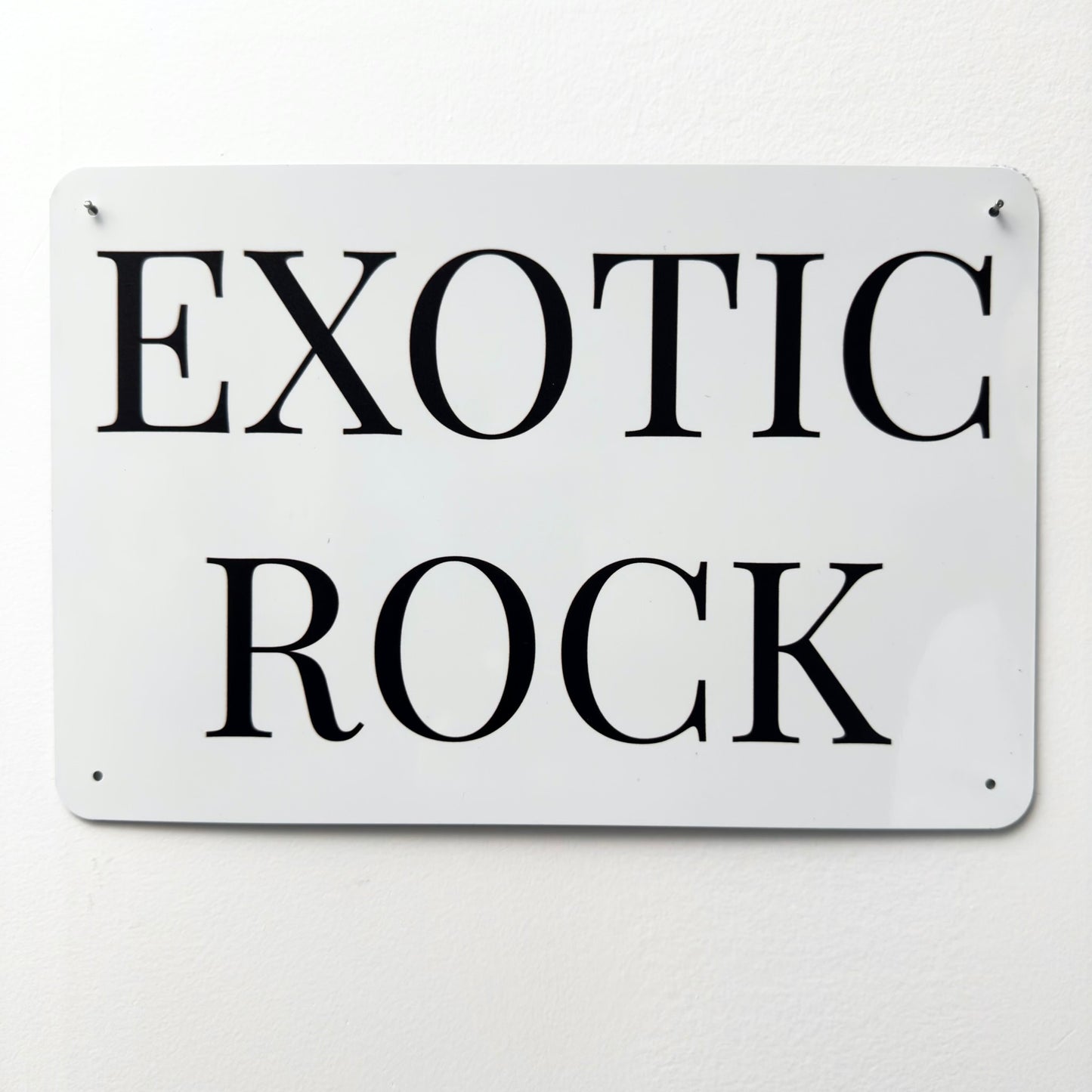 EXOTIC ROCK