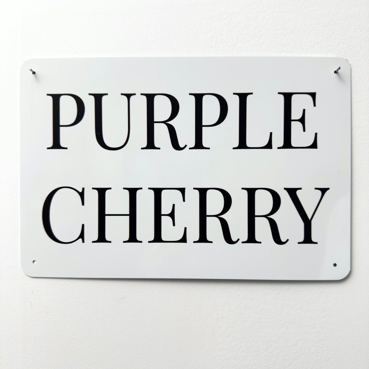 PURPLE CHERRY
