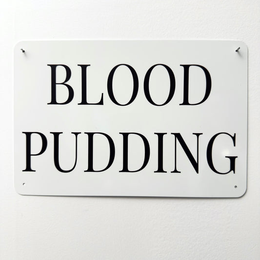 BLOOD PUDDING
