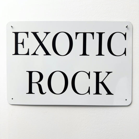 EXOTIC ROCK
