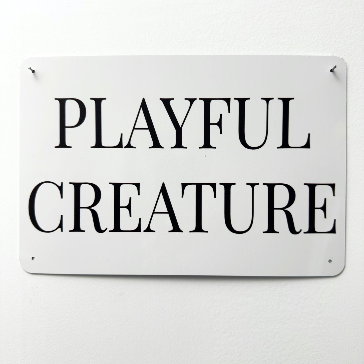 PLAYFUL CREATURE