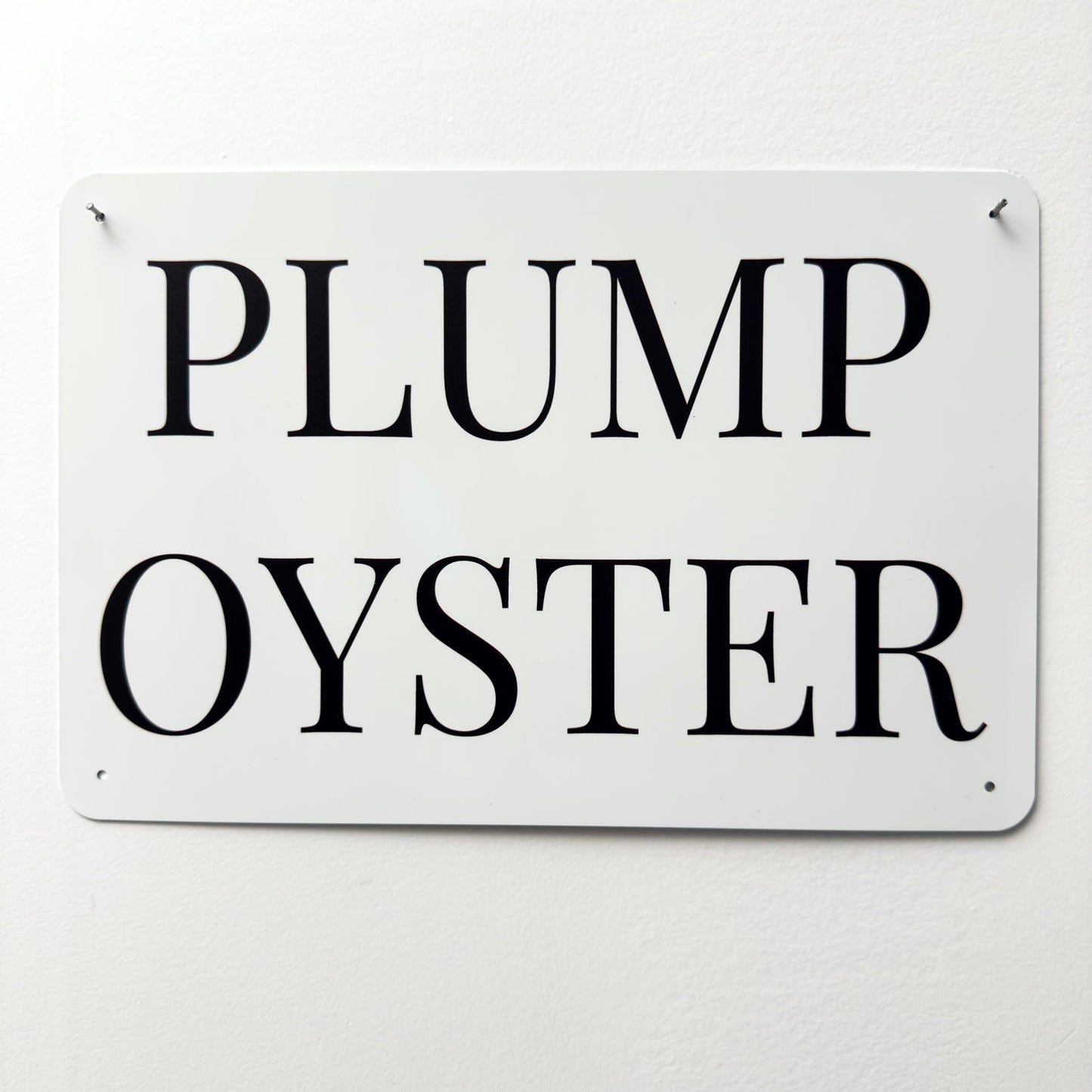 PLUMP OYSTER