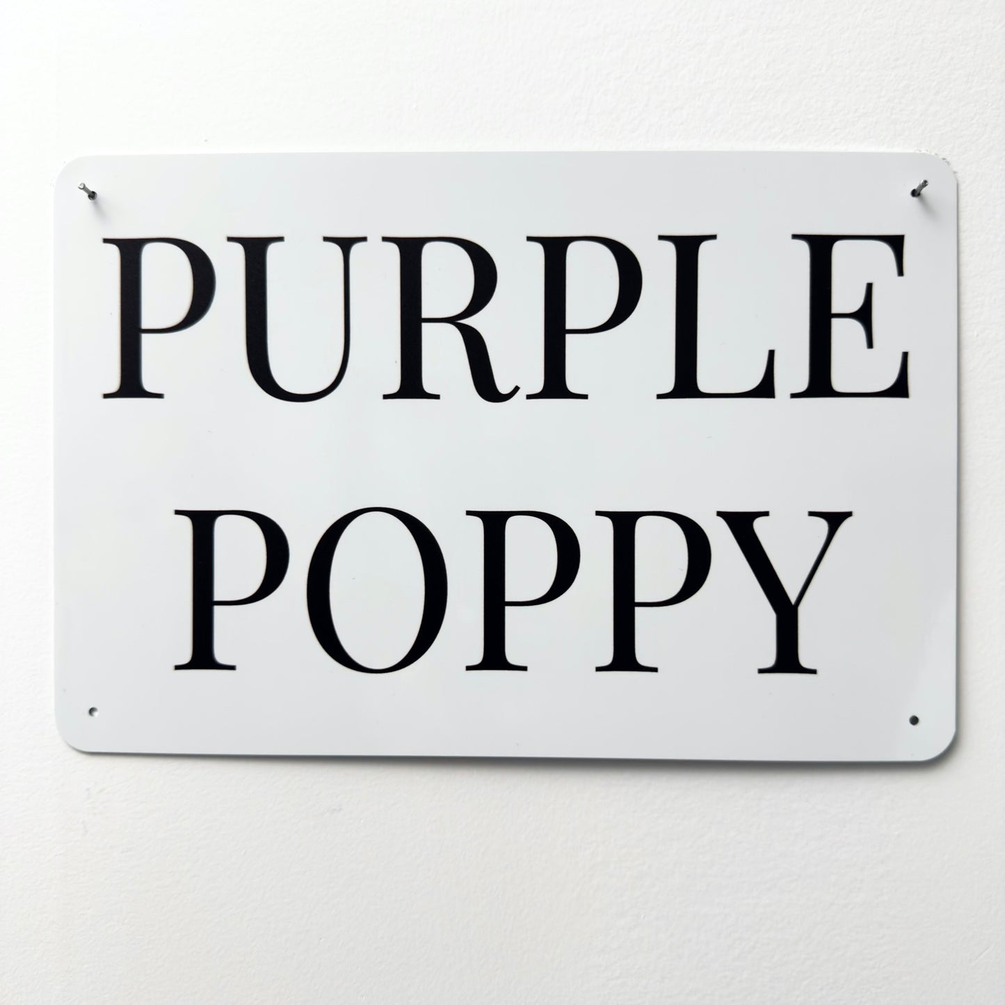 PURPLE POPPY