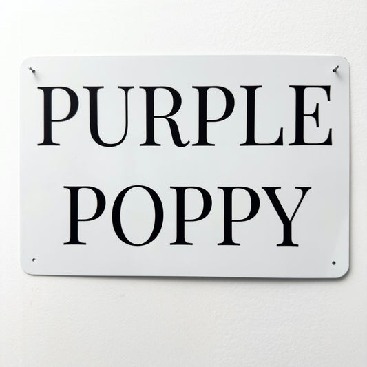 PURPLE POPPY