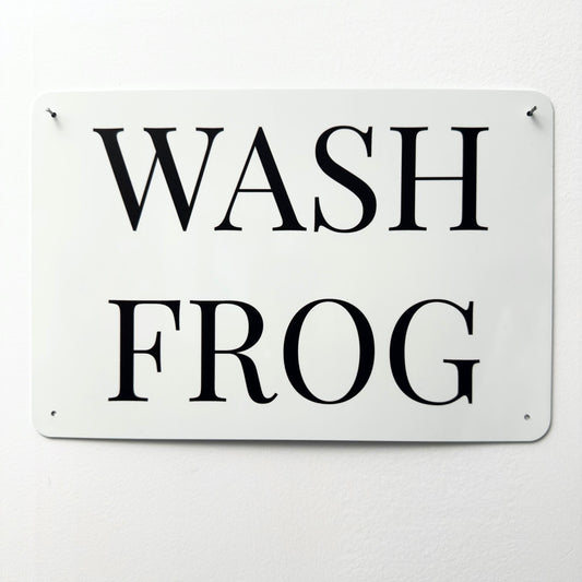 WASH FROG