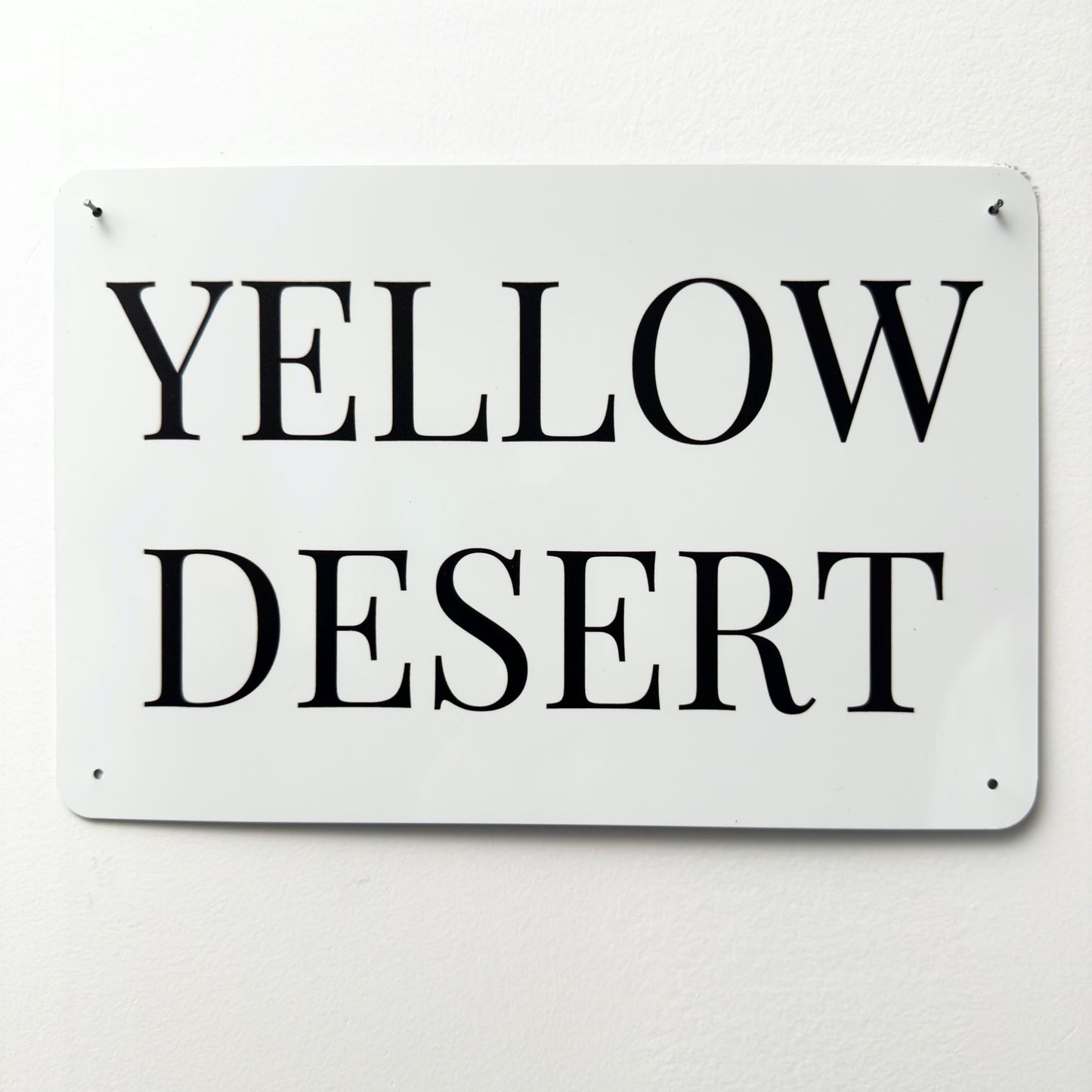 YELLOW DESERT